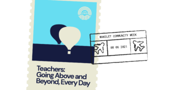Teachers_ Going Above and Beyond Every day Stamp